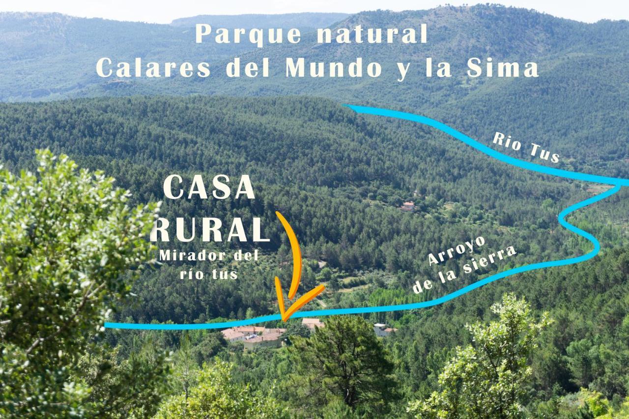 Casa Rural Mirador Del Rio Tus, En ジェステ エクステリア 写真