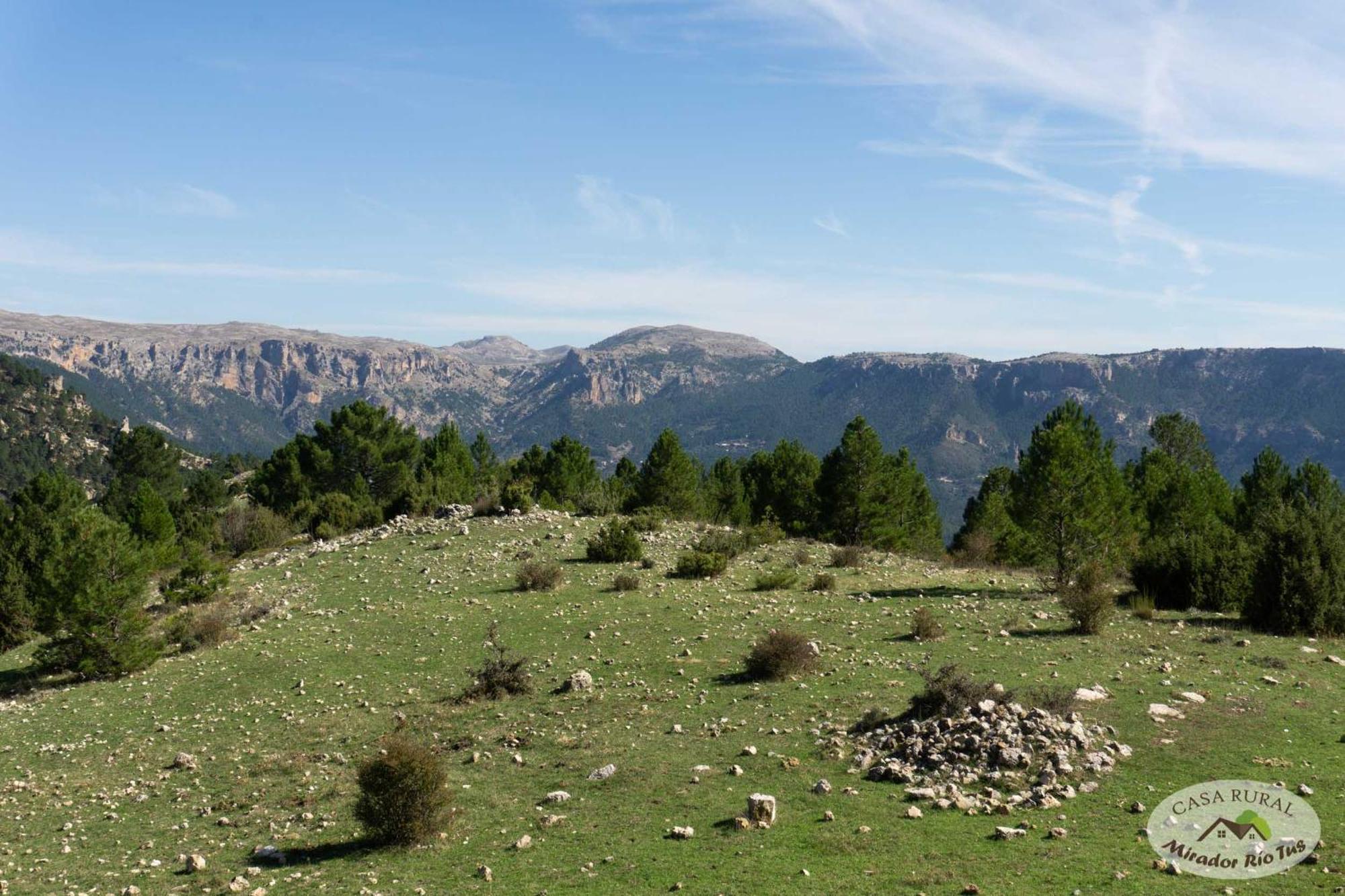 Casa Rural Mirador Del Rio Tus, En ジェステ エクステリア 写真